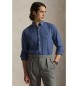 Polo Ralph Lauren Custom Fit technical twill shirt blue