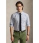 Polo Ralph Lauren Camisa oxford Custom Fit de cuadros blanco