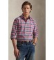 Polo Ralph Lauren Camicia Oxford rosa a quadri su misura