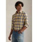 Polo Ralph Lauren Camicia Oxford a quadri gialli su misura