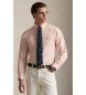 Polo Ralph Lauren Camisa oxford de rayas Custom Fit coral