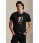 Polo Ralph Lauren T-shirt do Ano Novo Lunar com p�lo Urso preto