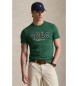 Polo Ralph Lauren T-shirt com logótipo Western verde