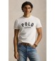 Polo Ralph Lauren T-shirt com logótipo ocidental em branco