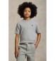 Polo Ralph Lauren Camiseta de algodón con cuello redondo gris