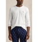 Polo Ralph Lauren Wit gebreid katoenen nachthemd