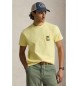 Polo Ralph Lauren T-shirt de malha bordada Classic Fit amarela