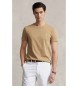 Polo Ralph Lauren Custom Slim Fit Strick-T-Shirt braun