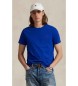 Polo Ralph Lauren T-shirt de malha slim fit personalizada azul