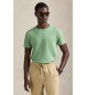 Polo Ralph Lauren T-shirt de malha Slim Fit personalizada verde