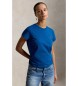 Polo Ralph Lauren T-shirt en maille de coton Classic Fit bleu