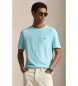 Polo Ralph Lauren T-shirt de malha turquesa Classic Fit