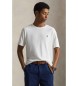 Polo Ralph Lauren T-shirt clássica de malha felpuda branca