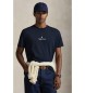 Polo Ralph Lauren T-shirt de malha Classic Fit em jersey azul-marinho