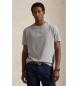 Polo Ralph Lauren T-shirt de malha de jersey Classic Fit cinzenta