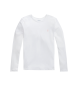 Polo Ralph Lauren Camiseta de punto jersey de manga larga blanco