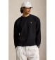 Polo Ralph Lauren Czarna koszulka z d?u?szymi r?kawami z dzianiny jerseyowej