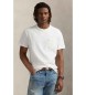 Polo Ralph Lauren T-shirt usada com bolso branco