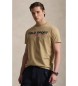 Polo Ralph Lauren T-shirt Polo Sport de malha Classic Fit bege