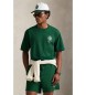 Polo Ralph Lauren T-shirt de malha em jersey verde de corte descontra�do