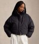 Polo Ralph Lauren Korte zwarte gewatteerde donsjas