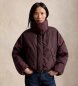 Polo Ralph Lauren Korte donsgevoerde jas in bordeaux