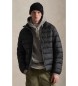 Polo Ralph Lauren Giacca pieghevole nera opaca Colden