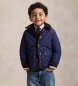 Polo Ralph Lauren Navy blue hooded country-style jacket