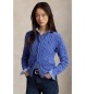 Polo Ralph Lauren Blauw vest van wol en kasjmier