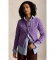 Polo Ralph Lauren Lila vest van wol en kasjmier