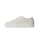 Polo Ralph Lauren Baskets Jermain en veau velours blanc cassé