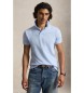 Polo Ralph Lauren Le polo piqué bleu clair iconique