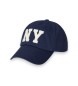 Polo Ralph Lauren Gorra de sarga con parche NY marino
