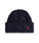 Polo Ralph Lauren Czapka z domieszk? we?ny w granatowe paski
