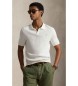 Polo Ralph Lauren Jersey de algod�n acanalado con cuello blanco