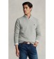 Polo Ralph Lauren Baumwollpullover mit Rundhalsausschnitt in Grau