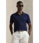 Polo Ralph Lauren Jersey de algodão e linho com textura marinho