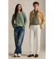 Polo Ralph Lauren Camisola de malha de caxemira verde com oitos