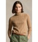 Polo Ralph Lauren Beige kasjmier en wollen trui