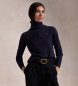 Polo Ralph Lauren Kasjmier- en wollen trui in marineblauw
