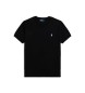 Polo Ralph Lauren Pull à manches courtes et col ras du cou noir