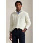 Polo Ralph Lauren Pull à glissière courte Estate-Rib beige
