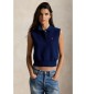 Polo Ralph Lauren Polo de algodão sem mangas marinho