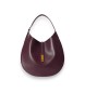 Polo Ralph Lauren Borsa a spalla Polo ID grande in pelle bordeaux