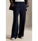 Polo Ralph Lauren Calça Beaton de lã elástica marinho