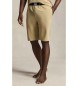 Polo Ralph Lauren Frans badstof beige strakke shorts