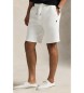 Polo Ralph Lauren Short en double maille blanc