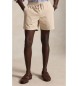 Polo Ralph Lauren Short prepster Polo de veludo cotelê bege