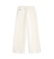 Polo Ralph Lauren Pantalón de chándal ancho de punto doble blanco