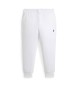 Polo Ralph Lauren Calças jogger brancas de jersey duplo